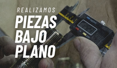 Realizamos piezas especiales bajo plano - Rospar